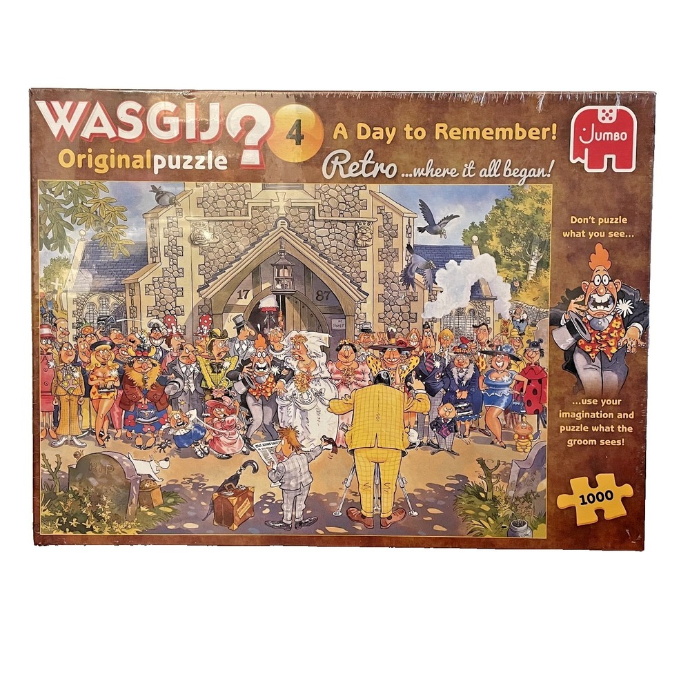 Wasgij Original #4 A Day to Remember 1000pc Retro Sealed Rare 2019 Jumbo SEALED